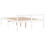 VidaXL (white, 135 x 190 cm) vidaXL Bed Frame Bedroom Bed Base Matress Foundation Bedstead Solid Wood Pine 12