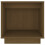 VidaXL (honey brown, 2) vidaXL 1/2x Solid Wood Pine Bedside Cabinet Storage Side Table Multi Colours 6