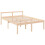 VidaXL (brown, 4ft6 double) vidaXL Bed Frame Bedroom Bed Base Matress Foundation Bedstead Solid Wood Pine 4