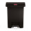 Rubbermaid Step-on Container Slim Jim 30 L Black Front Step Waste Rubbish Bin 2