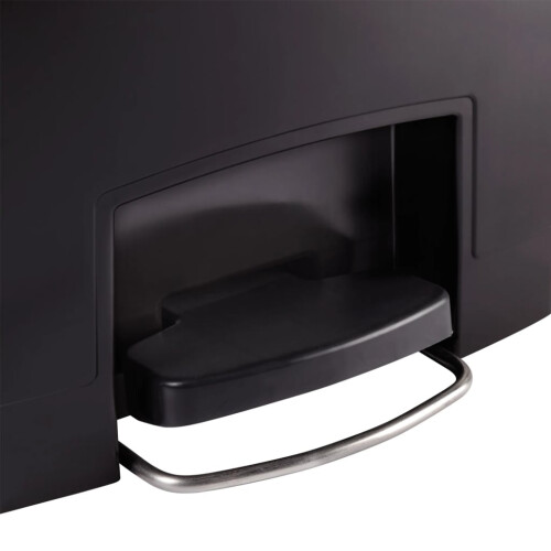 Rubbermaid Step-on Container Slim Jim 30 L Black Front Step Waste Rubbish Bin 2