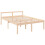 VidaXL (brown, 4ft small double) vidaXL Bed Frame Bedroom Bed Base Matress Foundation Bedstead Solid Wood Pine 4