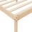 VidaXL (brown, 4ft small double) vidaXL Bed Frame Bedroom Bed Base Matress Foundation Bedstead Solid Wood Pine 8