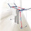 Leifheit 81650 Floor-standing rack Blue  White 8