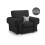 (Black, Armchair) Milan Fullback Corner Sofa Range 1