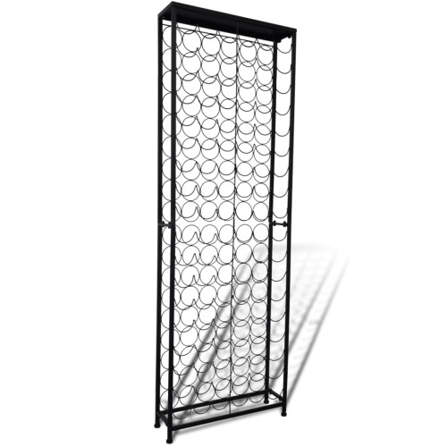VidaXL vidaXL Wine Rack for 108 Bottles Metal Drink Storage Holder Cabinet Furniture 1