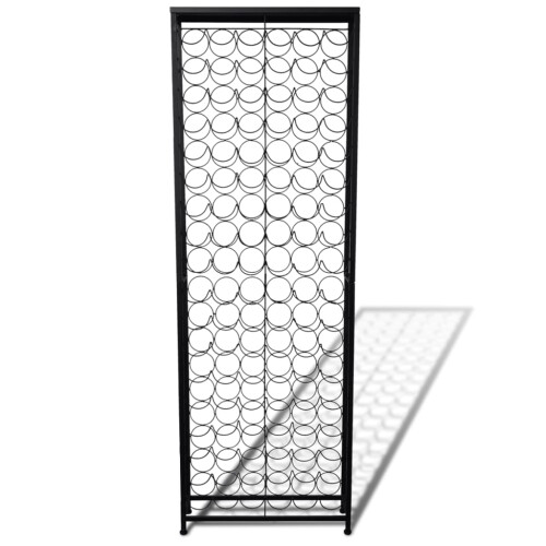 VidaXL vidaXL Wine Rack for 108 Bottles Metal Drink Storage Holder Cabinet Furniture 2