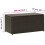 VidaXL vidaXL Gartenbox Poly Rattan 100x50x50 cm Braun 9