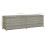 VidaXL vidaXL Garden Utility Storage Box Bench Container Chest Shed Poly Rattan Grey 8