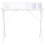 VidaXL vidaXL Computer Desk X-Shape Cross Legs White Office Home Table Corner Desk 2