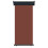 vidaXL sidemarkise til balkon 80 x 250 cm brun 2