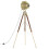 VidaXL vidaXL Solid Mango Wood Tripod Floor Lamp 193cm Standing Pedestal Spot Light 2