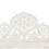 VidaXL vidaXL Solid Mango Wood Hand carved 3-Panel Room Divider White 120cm Screen 3