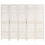 VidaXL vidaXL Solid Mango Wood Hand carved 5-Panel Room Divider White 200cm Screen 6