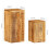 VidaXL vidaXL Plant Stands Side Tables Plant Rack Sofa Table 2 pcs Solid Mango Wood 4