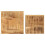 VidaXL vidaXL Plant Stands Side Tables Plant Rack Sofa Table 2 pcs Solid Mango Wood 3