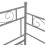 VidaXL vidaXL Pull-out Sofa Bed Frame Grey Metal Sleepover Occasional Guest Resting 10