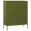 VidaXL vidaXL Kommode Olivgrün 80x35x101,5 cm Stahl 2