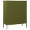 VidaXL vidaXL Kommode Olivgrün 80x35x101,5 cm Stahl 5