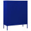 VidaXL vidaXL Kommode Marineblau 80x35x101,5 cm Stahl 5