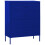 VidaXL vidaXL Kommode Marineblau 80x35x101,5 cm Stahl 2