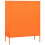 VidaXL vidaXL Kommode Orange 80x35x101,5 cm Stahl 5