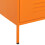 VidaXL vidaXL Kommode Orange 80x35x101,5 cm Stahl 6