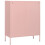 VidaXL vidaXL Kommode Rosa 80x35x101,5 cm Stahl 5