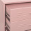 VidaXL vidaXL Kommode Rosa 80x35x101,5 cm Stahl 9