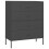 VidaXL vidaXL Kommode Anthrazit 80x35x101,5 cm Stahl 2