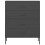 VidaXL vidaXL Kommode Anthrazit 80x35x101,5 cm Stahl 3