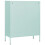 VidaXL vidaXL Kommode Minzgrün 80x35x101,5 cm Stahl 5