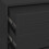 VidaXL vidaXL Kommode Schwarz 80x35x101,5 cm Stahl 8