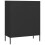 VidaXL vidaXL Kommode Schwarz 80x35x101,5 cm Stahl 5