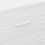 VidaXL vidaXL Kommode Weiß 80x35x101,5 cm Stahl 8