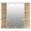 VidaXL vidaXL Spiegelschrank mit LED Sonoma-Eiche 70x16,5x60 cm 8
