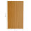 VidaXL vidaXL 12x Roof Panels Galvanised Steel Light Wood Garage Shed Roof Panel 7
