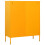 VidaXL vidaXL Kommode Senfgelb 80x35x101,5 cm Stahl 14