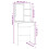 VidaXL (Grey sonoma) vidaXL Dressing Table with LED Makeup Vanity Desk Cosmetic Table Multi Colours 4