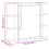 VidaXL vidaXL Spiegelschrank mit LED Braun Eichen-Optik 70x16,5x60 cm 4