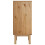 VidaXL (Brown) vidaXL Drawer Cabinet Storage File Drawer Storage Cabinet Solid Wood Pine 5