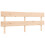 VidaXL (brown, 200 x 200 cm) vidaXL Bed Frame Bedroom Platform Bed Frame Bedstead with Headboard Solid Wood 8