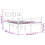 VidaXL (white, 140 x 190 cm/high) vidaXL Bed Frame with Headboard Mattress Foundation Bed Base Single Solid Wood 4