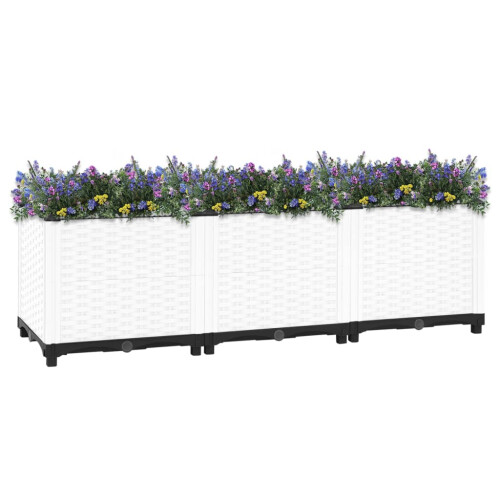 VidaXL vidaXL Hochbeet 120x40x38 cm Polypropylen 1