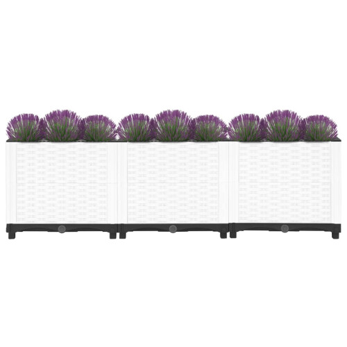 VidaXL vidaXL Hochbeet 120x40x38 cm Polypropylen 2