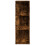 VidaXL vidaXL Eckregal Räuchereiche 33x33x100 cm Holzwerkstoff 5
