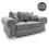 (Grey, 2 Seater) Milan Scatter Back Corner Range 1