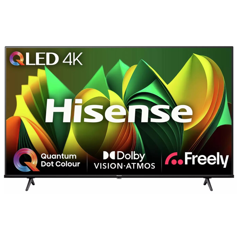 Hisense QLED 4K 55 Inch 55E78NQTUK Smart TV HDR UHD Freely Black