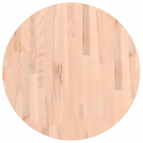 VidaXL (light brown, 60 x 2.5 cm) vidaXL Table Top Wooden Replacement Desk Top Dining Table Top Solid Wood Beech 1