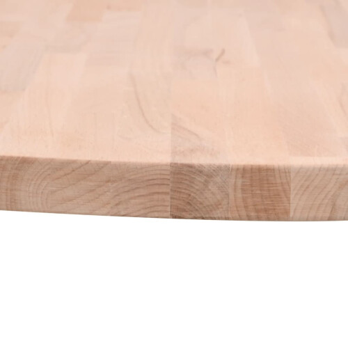 VidaXL (light brown, 60 x 2.5 cm) vidaXL Table Top Wooden Replacement Desk Top Dining Table Top Solid Wood Beech 2